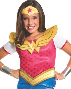 Alternative view of Wonder Woman Costume Kids DC Superhero Girls