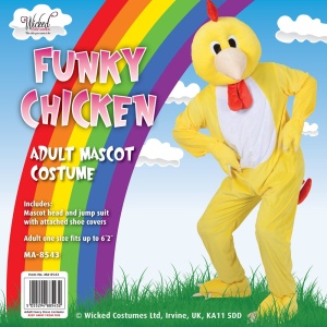 Maskotti - Funky Chicken