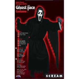 Ghost Face® Classic dla dorosłych (jeden rozmiar)