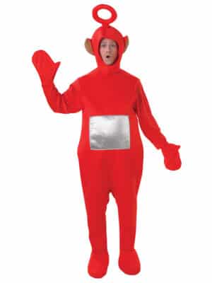 Adult Po Teletubbies Costume - Red Character for Men & Wome
